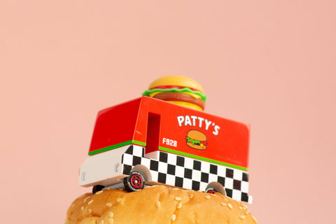 Toy Car - Hamburger Van