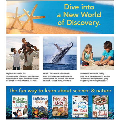 Book (Paperback) - Seashells and Beachcombing for Kids