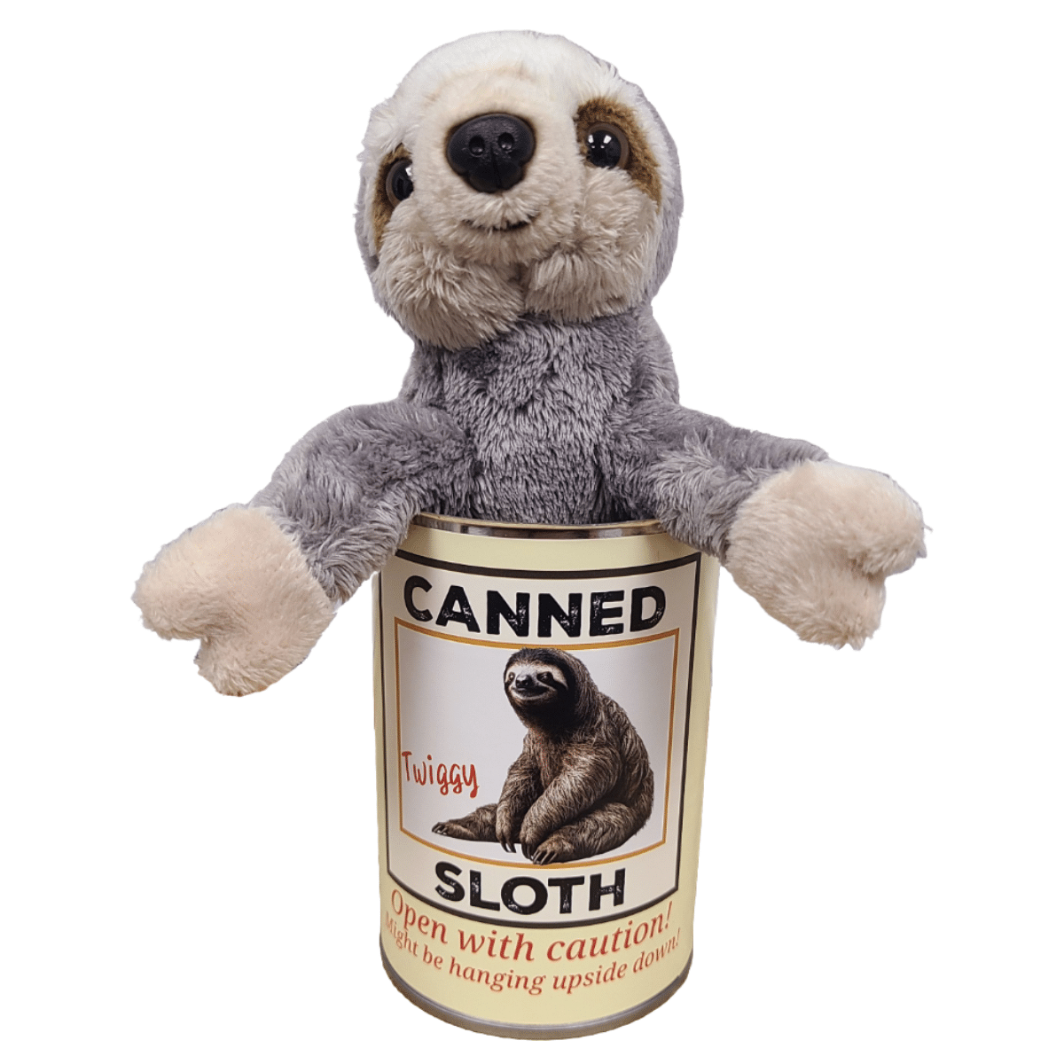 Stuffed Animal - Twiggy the Canned Sloth