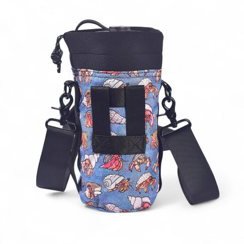 Water Bottle Carrier - Hermit Crabs