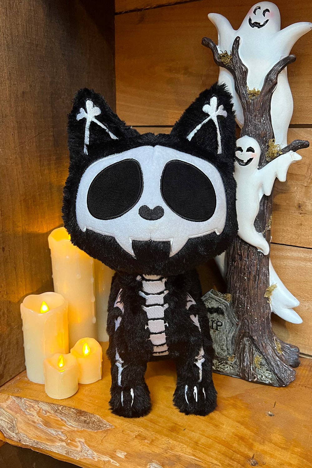 Stuffed Animal - Skelekitty Deluxe