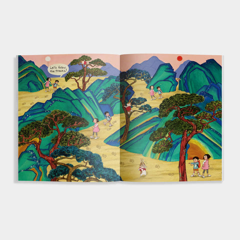 Book (Hardcover) - Where's Halmoni?: A Graphic Picture Book of Korean Folklore