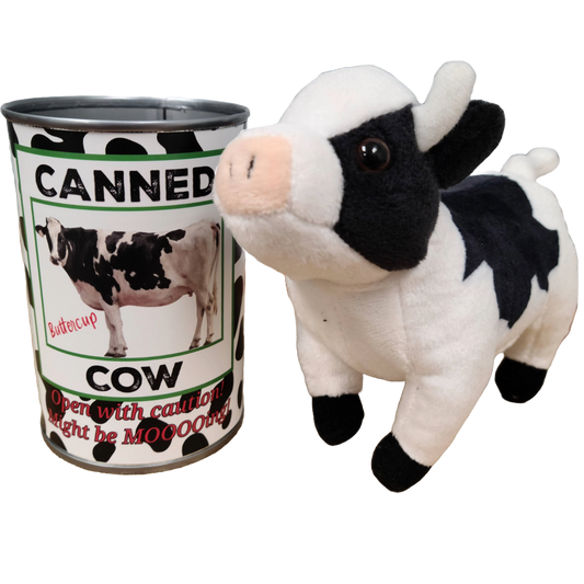 Stuffed Animal - Buttercup the Canned Cow