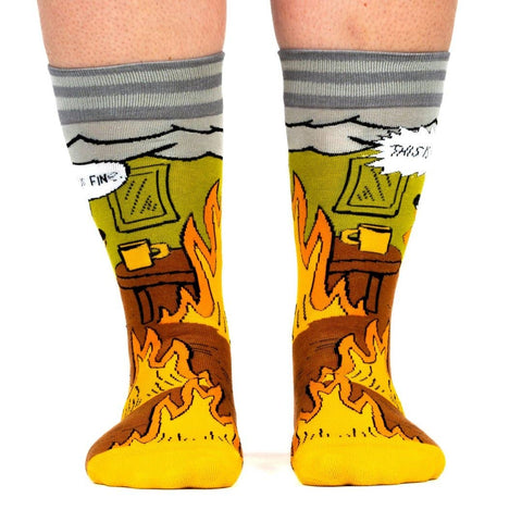 Crew Socks - This is Fine. Also, Not Fine.
