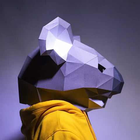 3D PaperCraft - Koala Mask