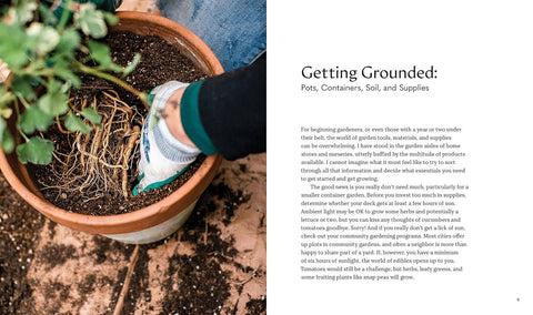 Book (Paperback) - Tiny Space Gardening: A Guide to Urban Farming