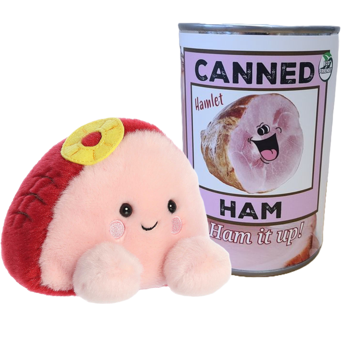 Stuffed Animal - Canned Christmas Ham