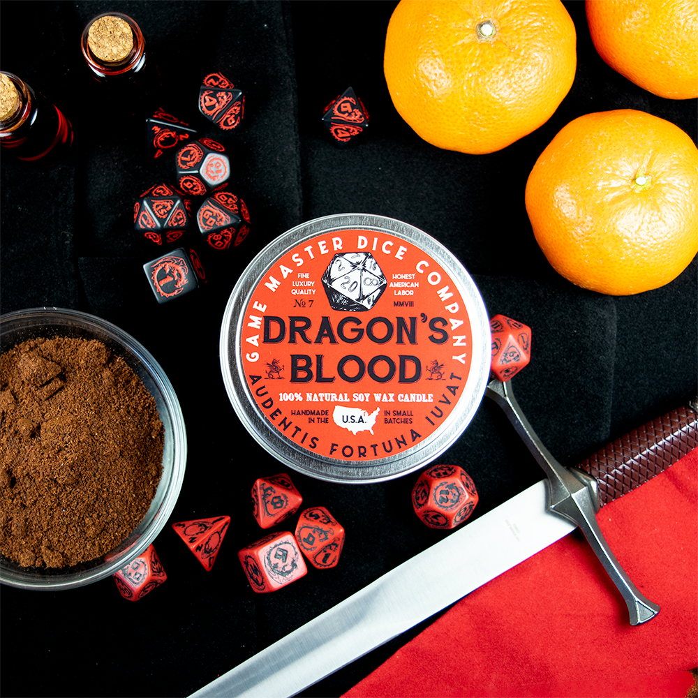 Gaming Candle (8oz) - Dragon's Blood