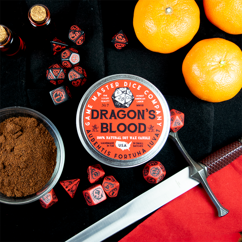 Gaming Candle (8oz) - Dragon's Blood