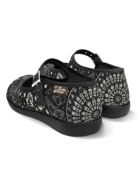 Women's Shoe - Chocolaticas® Fallen Angels Mary Jane Flat