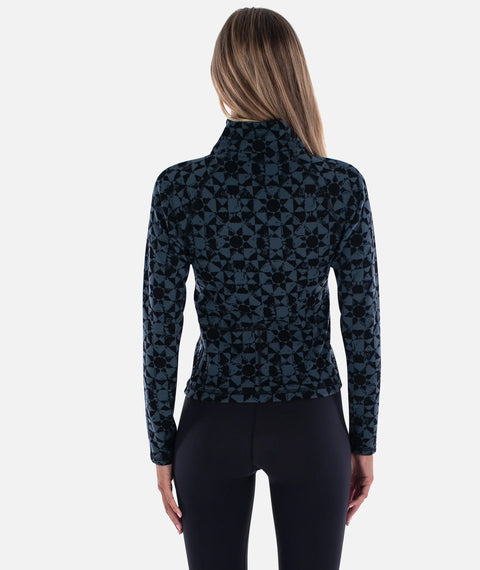 Quarter Zip Fleece - Cranford Black