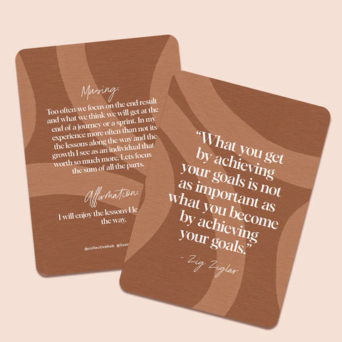 Card Deck - Reset Your Mindset: Mantras & Affirmations
