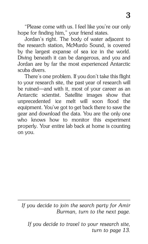 Book - Choose Your Own Adventure: Antarctica!