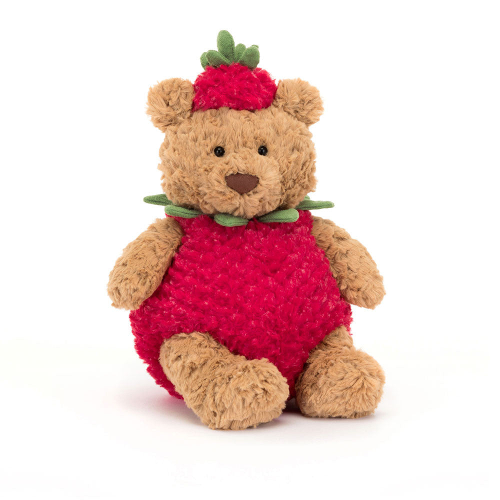 Stuffed Animal - Strawberry Bartholomew Bear