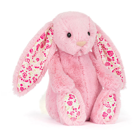 Stuffed Animal - Blushkin Blossom Luxe Bunny Medium