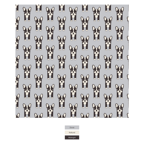 2 Piece Pajamas (Long Sleeve) - Dove Bulldogs