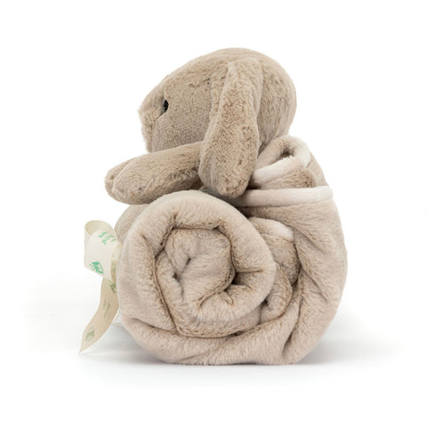 Stuffed Animal - Bashful Beige Bunny Blankie