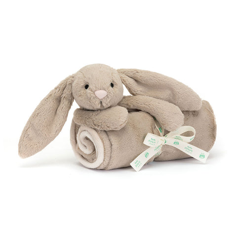 Stuffed Animal - Bashful Beige Bunny Blankie