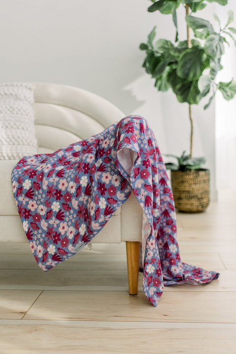 Dreamy Soft Muslin Swaddle - Moonlight Picture Day Floral