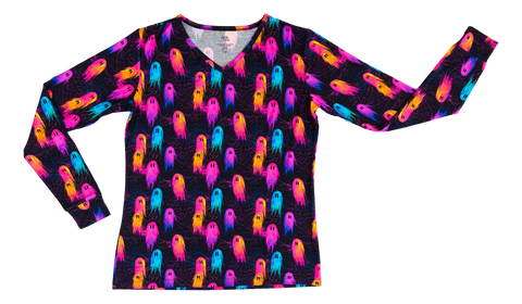 Women's Lounge Top - Electric Boo-gie