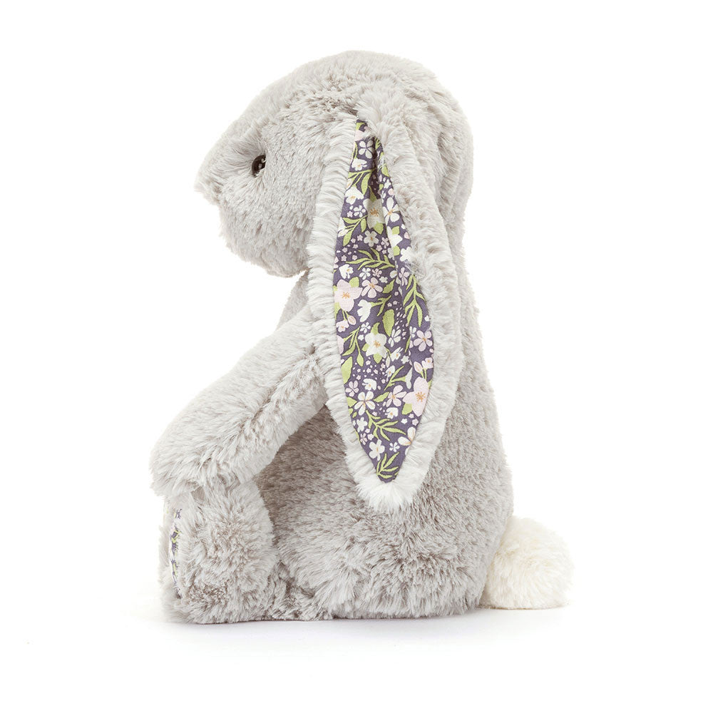 Stuffed Animal - Blossom Silver Bunny 'Bloom' Small