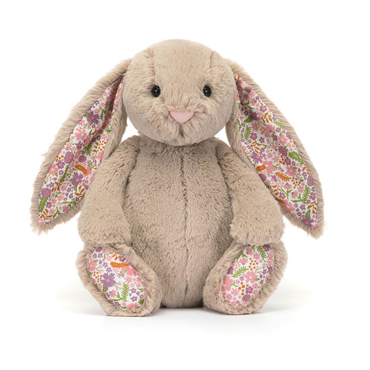 Stuffed Animal - Blossom Beige Bunny 'Petal' Medium