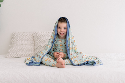 Toddler Blanket - Aloe Hamster Antics