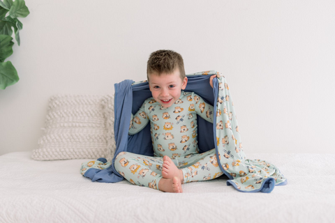 Toddler Blanket - Aloe Hamster Antics