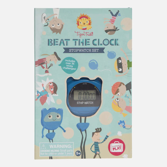 Activity Book - Beat the Clock: Stopwatch Set