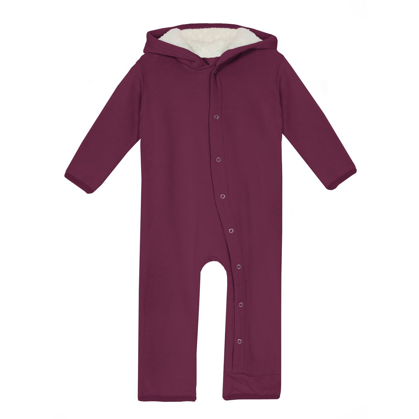 Fleece Coverall with Sherpa Lined Hood & Ears - Melody