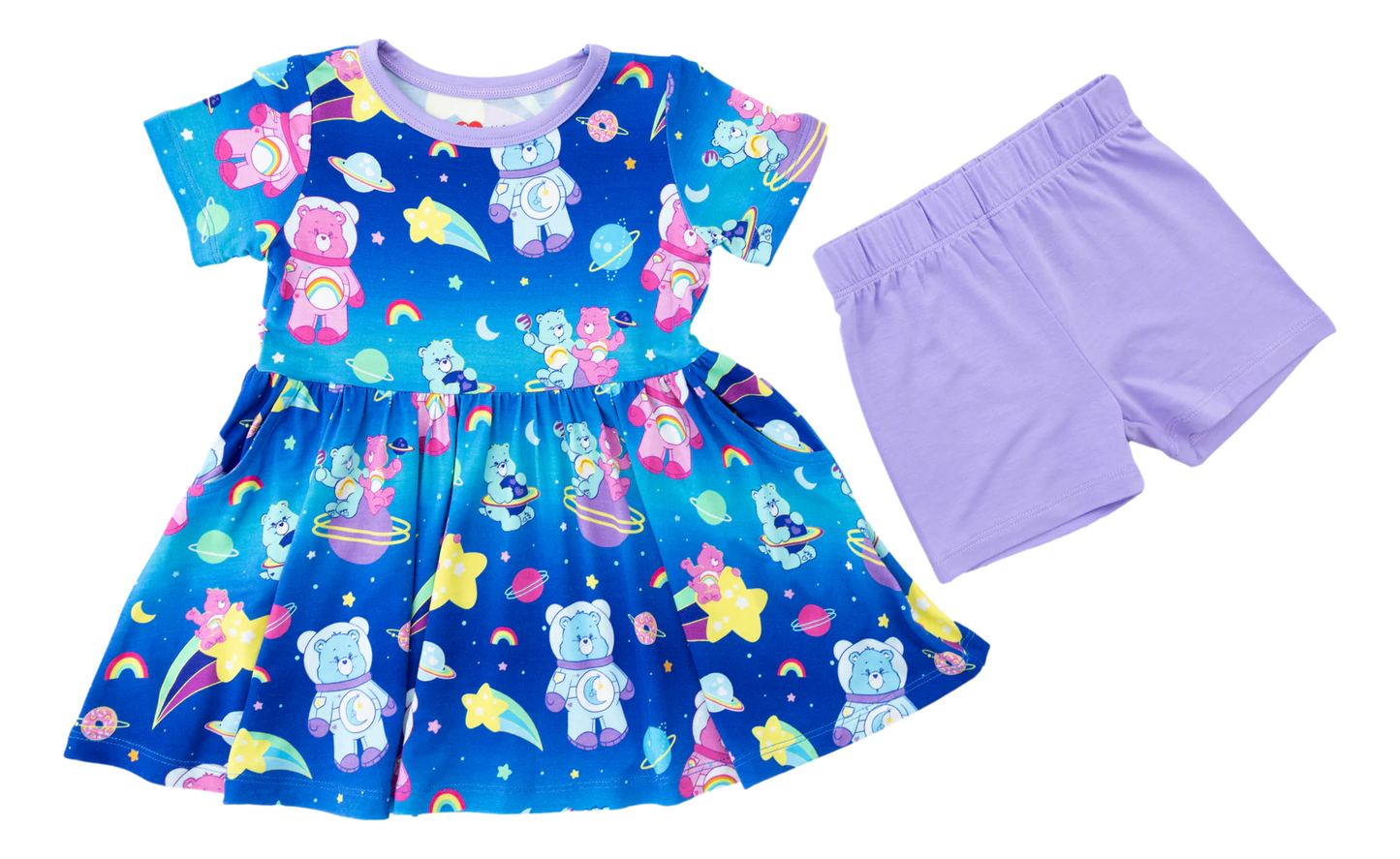 Peplum Set - Cosmic Care Bears