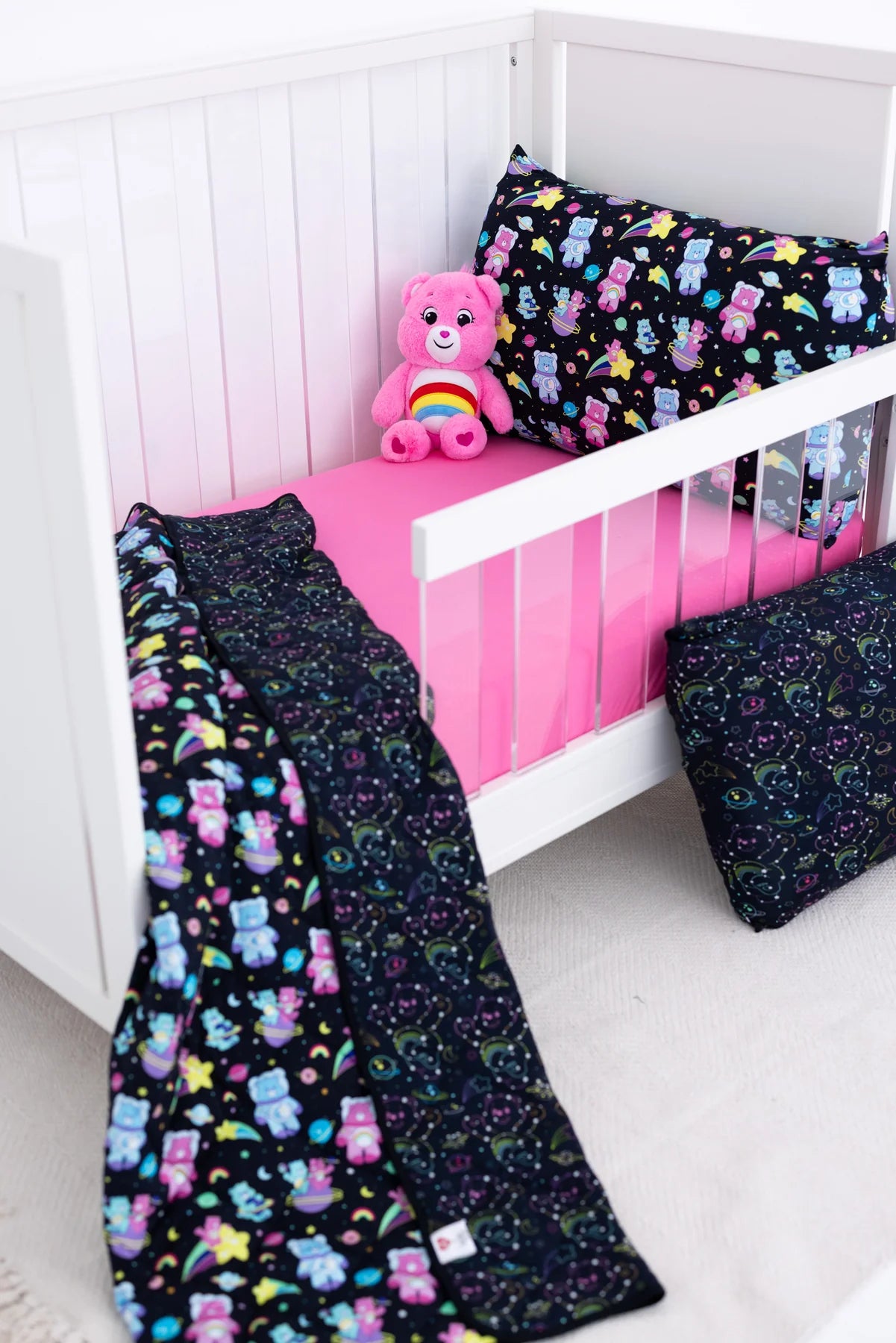 Toddler Birdie Quilt - Cosmic Care Bears