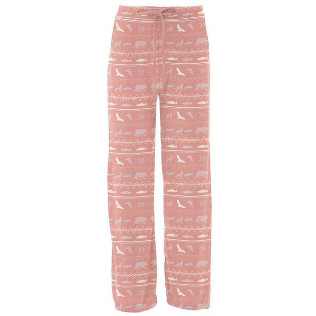 Women's Lounge Pants - Blush Native Tribal Lore