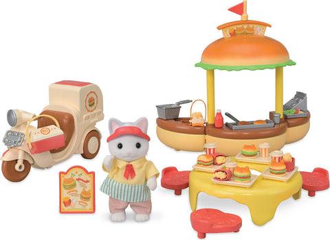 Calico Critters - Hamburger Stand