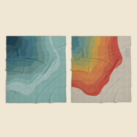 Double Wide Beach Towel - CENOTE