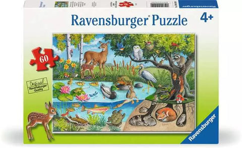 Puzzle - Animals Above and Below (60pc)
