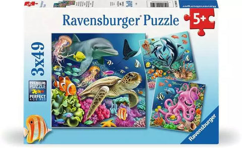 Puzzle Set - Underwater Splendor (3 x 49pc)