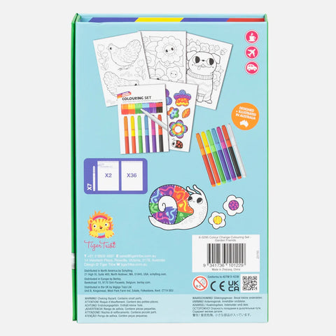 Coloring Set - Color Change: Garden Friends