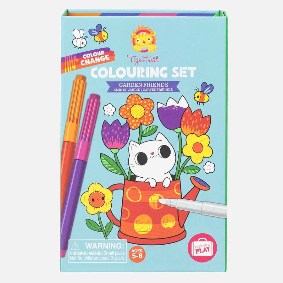 Coloring Set - Color Change: Garden Friends