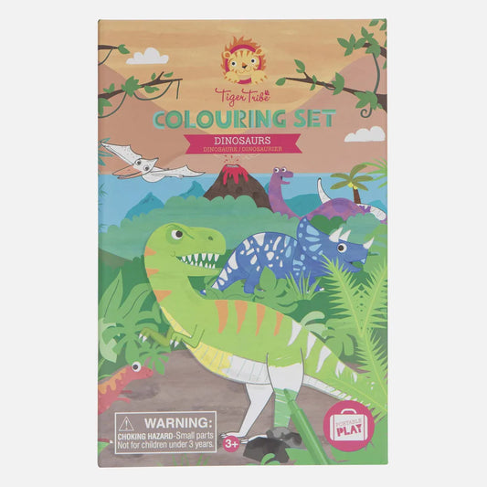 Coloring Set - Dinosaurs