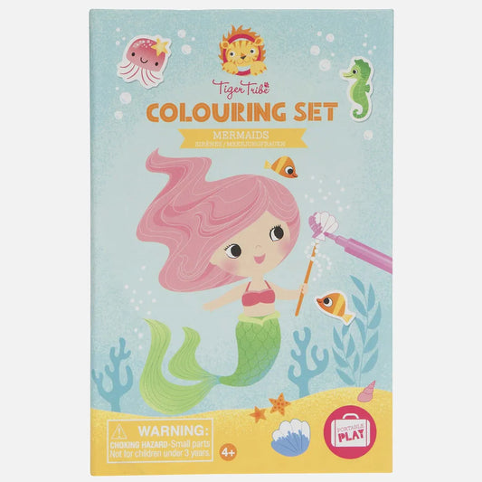 Activity Book - Mermaids Coloring Set
