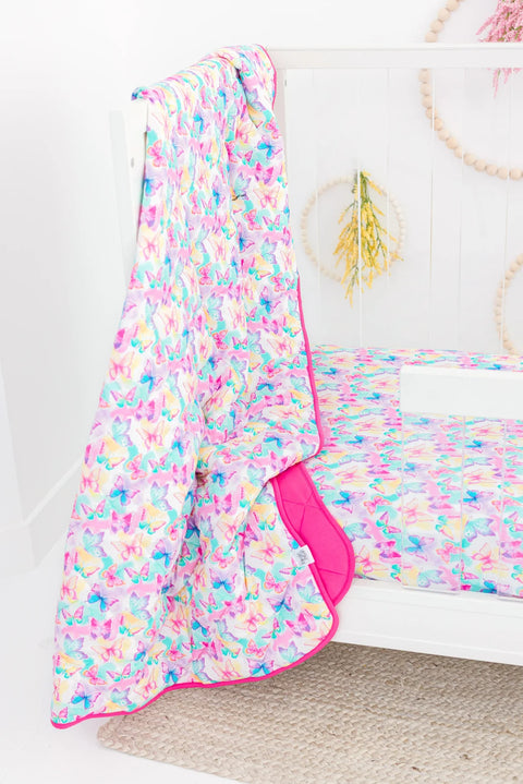 Toddler Blanket - Dahlia Quilt