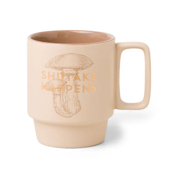 Mug (Ceramic) - Shitake Happens 12oz.