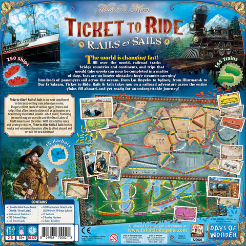 Game - Ticket to Ride: Rails & Sails