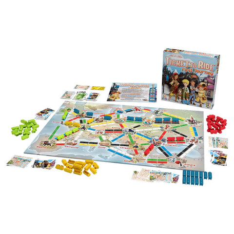 Game - Ticket to Ride: Europe First Journey