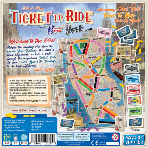 Game - Ticket to Ride: New York
