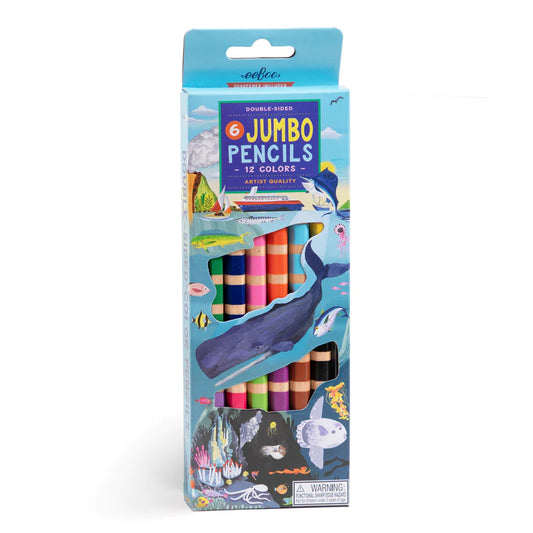 Colored Pencils - Jumbo Double Sided (6ct)