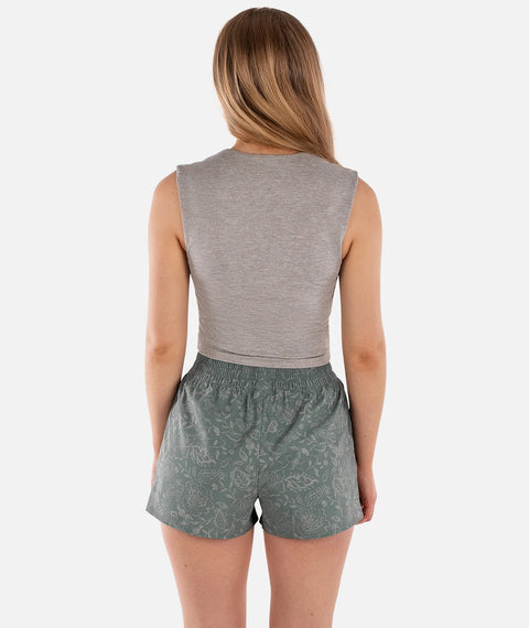 Tank Top - Mystic Ribbed Grey