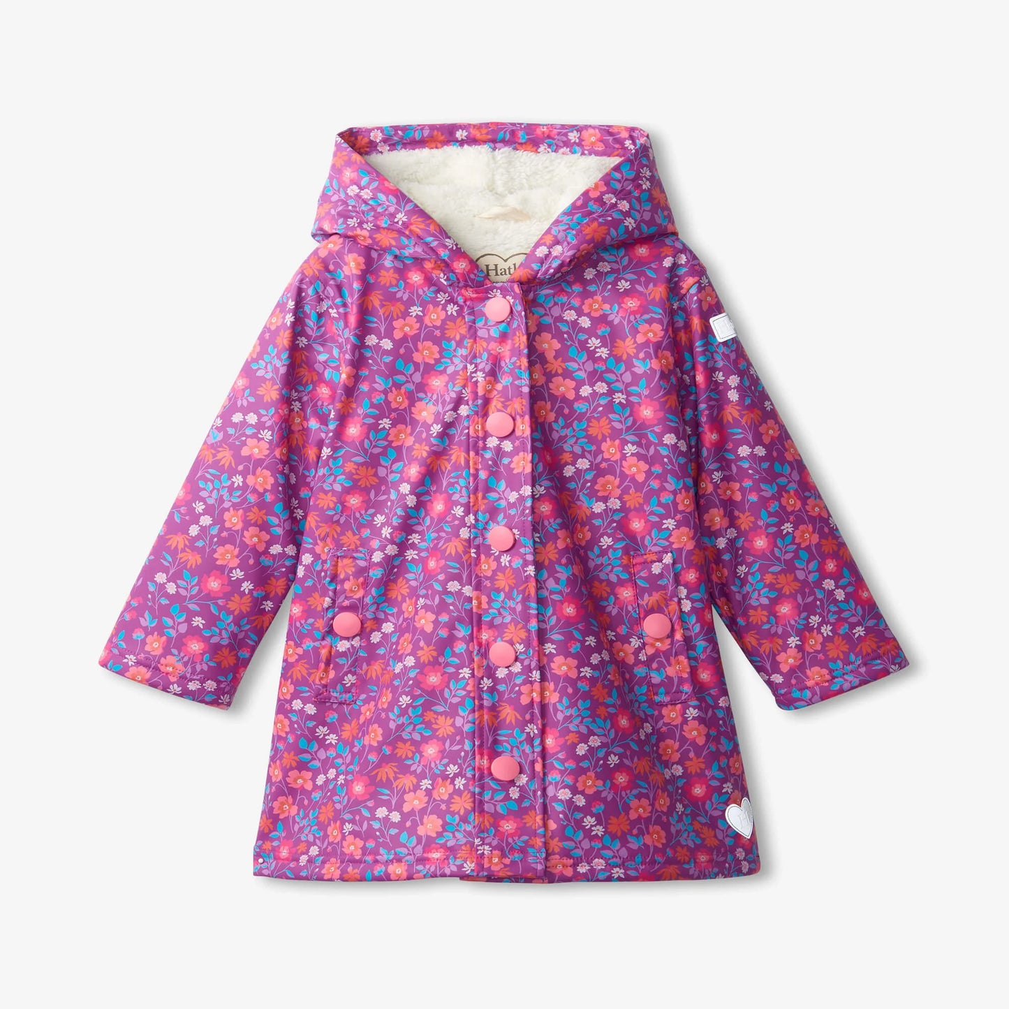 Raincoat (Sherpa Lined) - Wildflowers