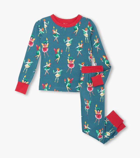 2 Piece Pajamas - Bright Faeries (Bamboo)